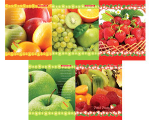 Klade standarta 48lpp, 165*205mm, rtiu, Fruit